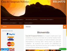 Tablet Screenshot of casadelterapeuta.com